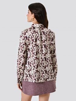 Camicia stampa Pois det_3