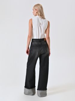 Black Relaxed-fit Jeans det_3