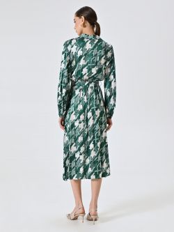 Hemdblusenkleid mit abstraktem Muster det_3