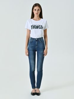 Skinny-Jeans mit hoher Taille det_1