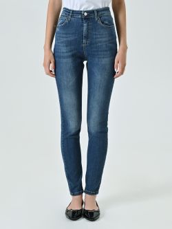 Skinny-Jeans mit hoher Taille det_2
