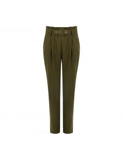 Karottenhose in Militärgrün det_4