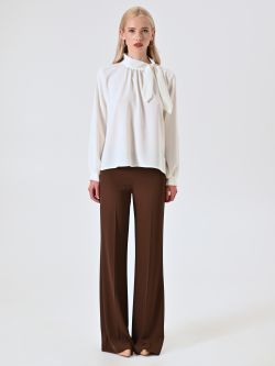 Blusa Bianca con Fiocco det_1