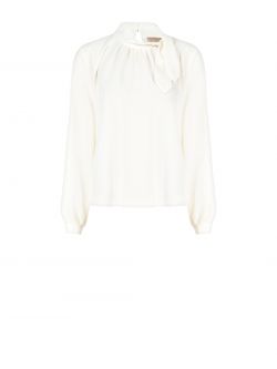 Blusa Bianca con Fiocco det_4