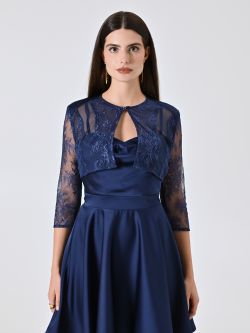 Blue Satin Shrug det_2