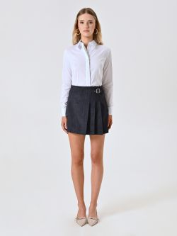Klassische Bluse in Weiß det_1