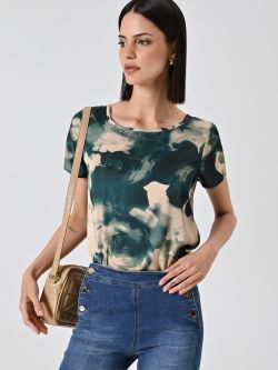 Bluse mit abstraktem Muster sp_e1
