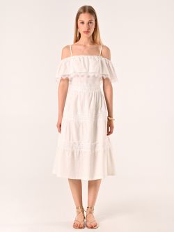 Abito in Cotone Midi det_1