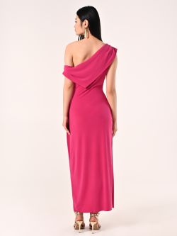 Vestido Largo Violeta Iris det_3