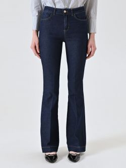 Jeans Flared Lavaggio Uniforme det_2