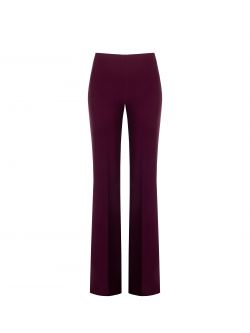 Pantalón burdeos con raya negra det_4