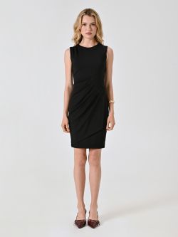 Tubino Nero Drappeggiato  det_1