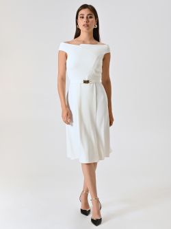 Abito Bianco off-the-Shoulders in_i7