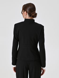 Giacca Nera con Utility Pockets  det_3