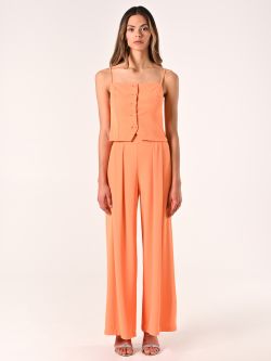 Flowy Orange Top det_1