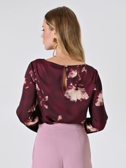 Burgundy Floral Blouse det_3