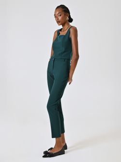 Green Trousers in Technical Fabric in_i7