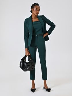Green Trousers in Technical Fabric sp_e1