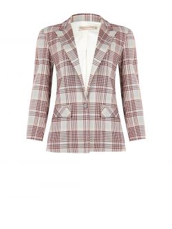 Curvy Check Jacket det_4
