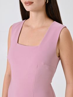 Vestido de tubo con escote cuadrado in_i5