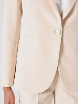 Single-breasted Jacket in Technical Fabric in_i5