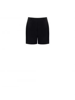 Black Technical Fabric Shorts det_4