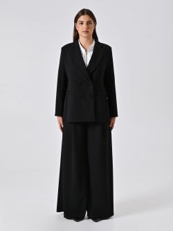 Chaqueta cruzada curvy negra det_1