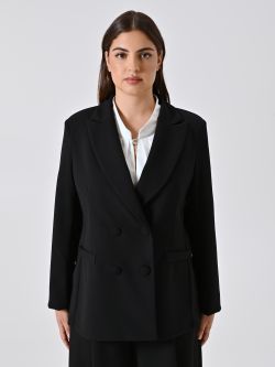 Chaqueta cruzada curvy negra det_2