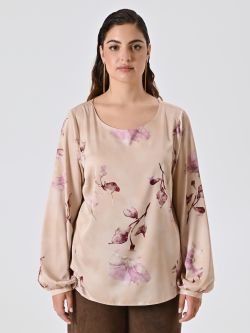 Curvy Floral Blouse det_2