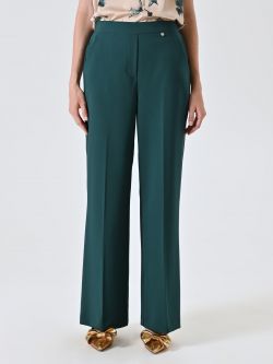 Pantalón amplio verde det_2