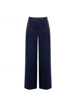 Pantalon bleu à pinces det_4