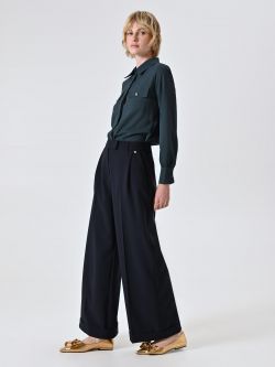 Pantalon bleu à pinces in_i7