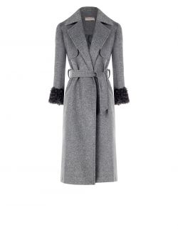 Cappotto Tre in Uno con Polsini effetto Pelliccia  det_4