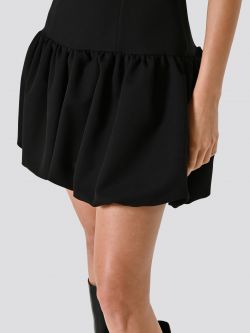 Black Flouncy Dress in_i5