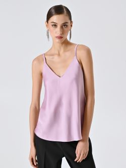 Top Spalline Sottili Rosa Malva in_i7