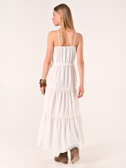 White Dress with Inserts det_3