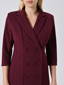 Robe veste bordeaux in_i5