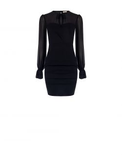 Bustier Sheath Dress with Ruching det_4