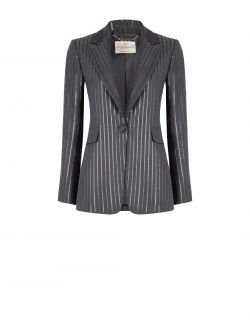 Jacke mit Nadelstreifen und Lurexfaden det_4