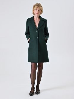 Cappotto Verde con Revers a Lancia in_i7