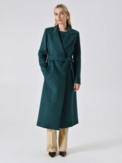 Cappotto Vestaglia Midi Verde in_i7