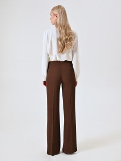 Chocolate Wide Trousers det_3