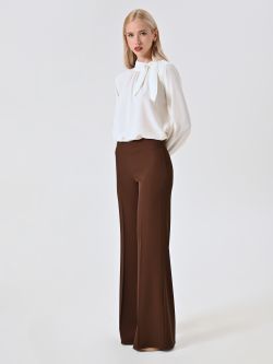 Chocolate Wide Trousers sp_e1