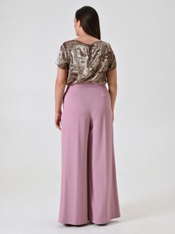 Pantalón curvy en cady malva con pinzas det_3