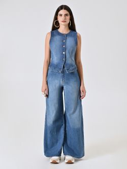 Gilet en denim det_1