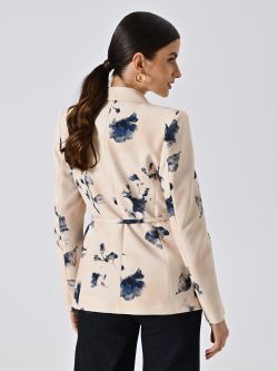 Chaqueta con estampado floral y cinturón fino det_3