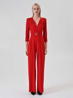 Combinaison rouge à boucle det_1