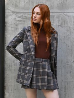 Karierter Skort  sp_e1