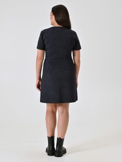 Tubino Punto Milano Fammato Curvy effetto Denim det_3