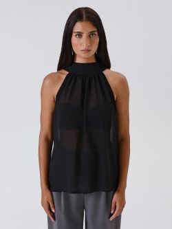 Schwarzes Top mit Maxischleife det_2